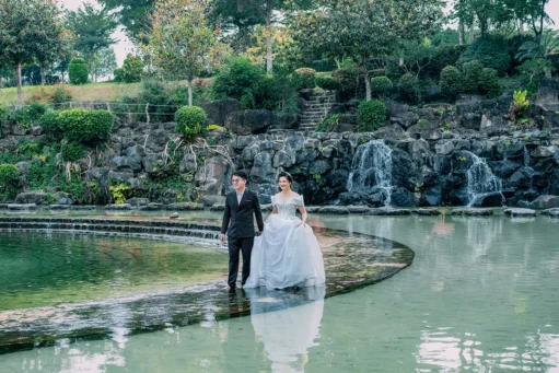 chụp hình cưới thiên nhiên