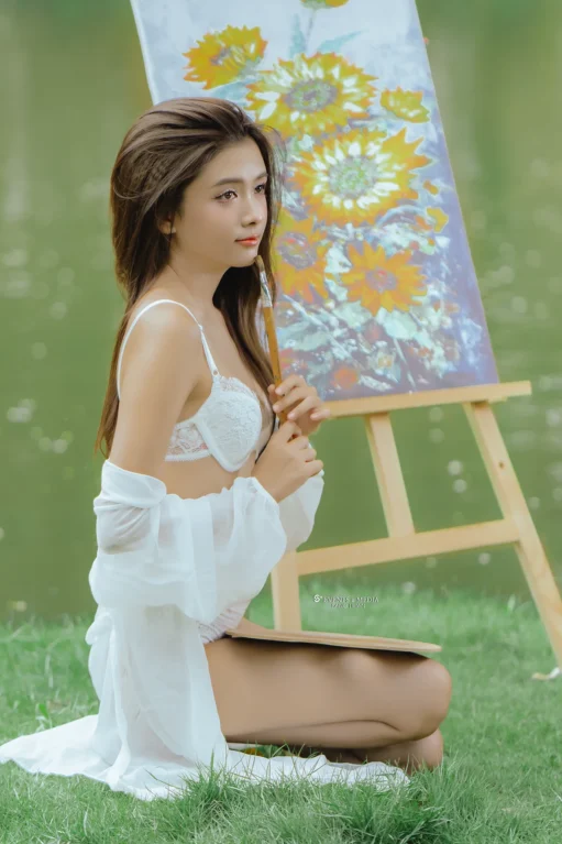 Concept hoạ sĩ vẽ tranh